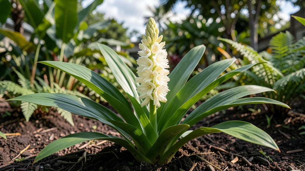 Hawaiian White Ginger Plant: Sun-Loving Perennial With Fragrant Leaves