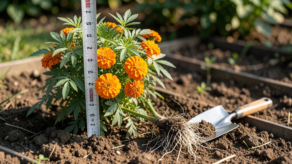 How Deep Do Marigold Roots Grow: Exact Inches for Planting Depth and Spread