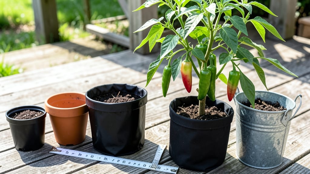 Pot Size for Jalapeno Plants: 5-Gallon Containers for Peak Heat and Yield