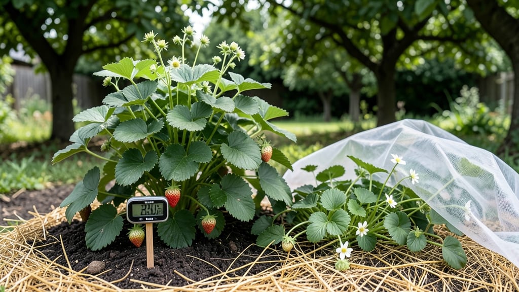 Temperature to Grow Strawberries: Soil Heat Zones That Speed Up Fruit Set
