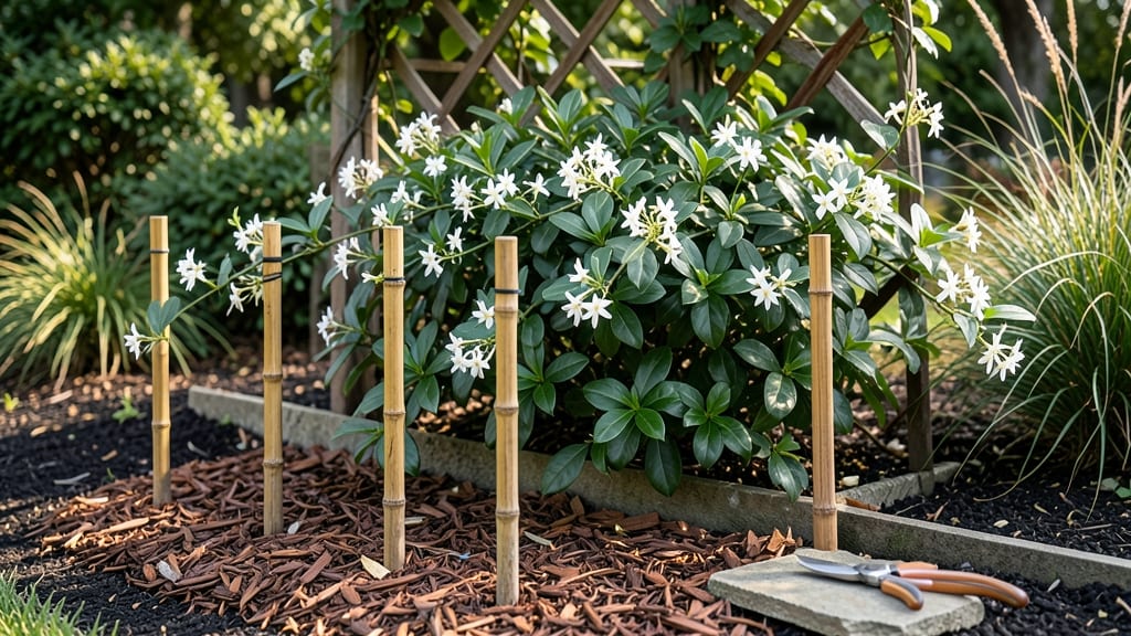 Star Jasmine Plant Spacing: Expert Inches for Climbing Support and Airflow