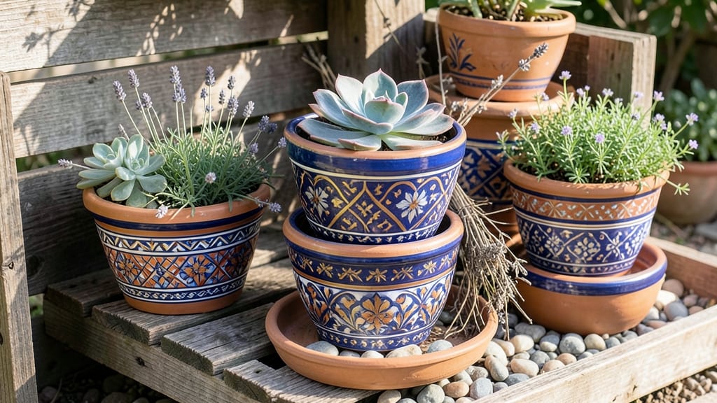 Spanish Painted Plant Pots Recipe: Vibrant Patterns That Elevate Any Garden Space
